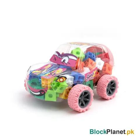 Block Building Jar 66 Pcs