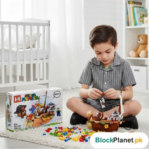 Super Mario Block Set For Kids (483 Pcs)