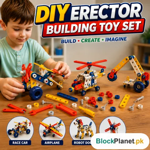 DIY Erector Building Set for Kids (AK014)