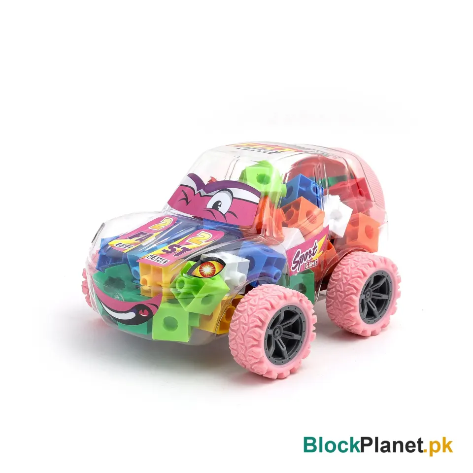 Block Building Jar 66 Pcs