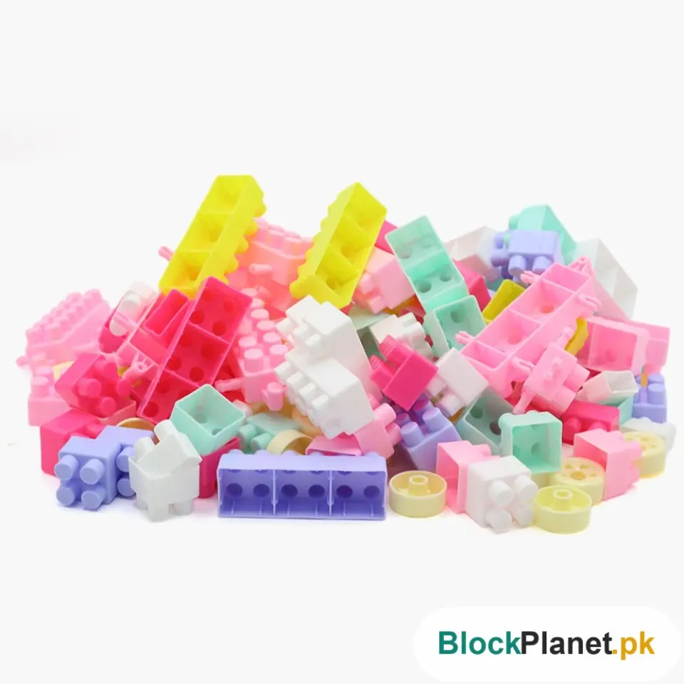 Kids Block Set - Pink