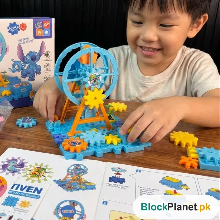 Electric Gear Building Blocks (42 Pcs)