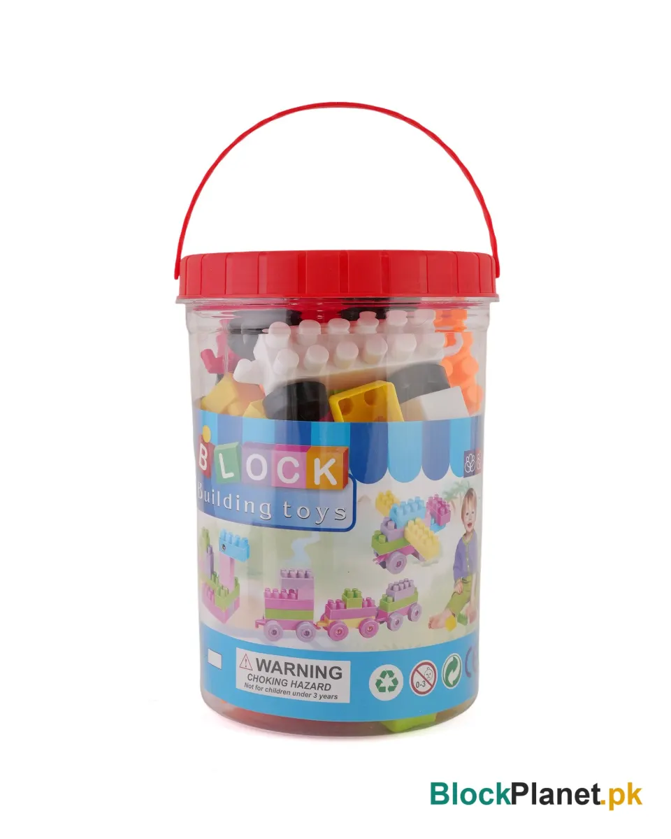 Building Blocks Bucket – 55 Pieces